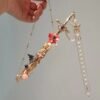 Gold Vintage Tassel Beautiful Hair Clip Necklaces 4