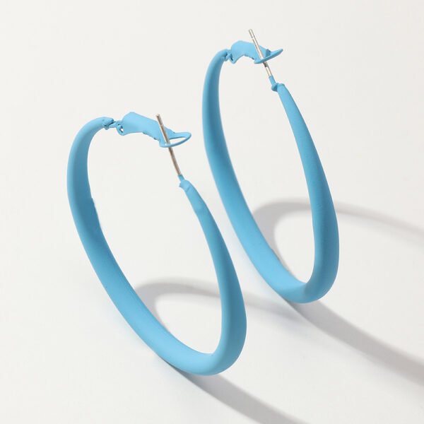 Retro Macaron Alloy Paint Multicolor Earrings Earrings 6