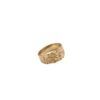 Gold Nugget Ring Titanium Steel Plated 18k Gold Rings 12