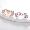 Korean Version Of Fairy Flower Earrings Female Cute Japanese Sweet Earrings 10