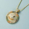 Necklace Female Fashion Smiley Face Clavicle Chain Necklaces 12