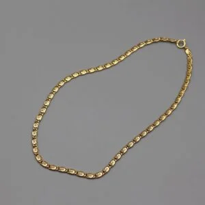 European And American Gold Brass Necklace Necklaces