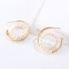 Korean Style C-shaped Golden Cold Wind Earrings Earrings 8