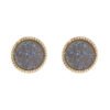 Geometric Round Mineral Crystal Earrings Earrings 19