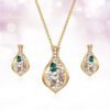 Popular Gold-plated Necklace Earrings Jewelry Earrings 10