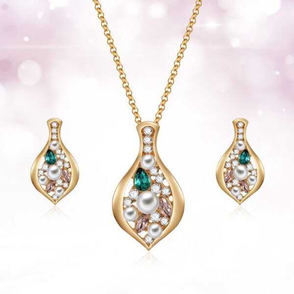 Popular Gold-plated Necklace Earrings Jewelry Earrings 5