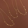 Super Beautiful Spotted Clavicle Chain Geometric Circle Accessories 10