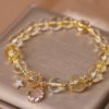 Natural Citrine Gold Gem Quartz Bracelet Women’s Light Luxury Star Moon Crystal Accessories Bracelets 15