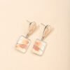 Personalized Solid Color Dual-use Short Earrings Earrings 14