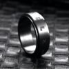 Stainless Steel Rotating Ring Six Words Of Truth Rings 9 Stainless Steel Rotating Ring Six Words Of Truth Rings 9