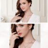 Fashion Full Diamond Round Necklace Women Necklaces 13