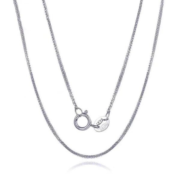 Jewelry 18K Gold Necklace Yellow Gold Rose Gold White Gold Necklaces 5
