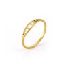 Cut Titanium Steel Gold Hollowed-out Sun Ring Rings 22