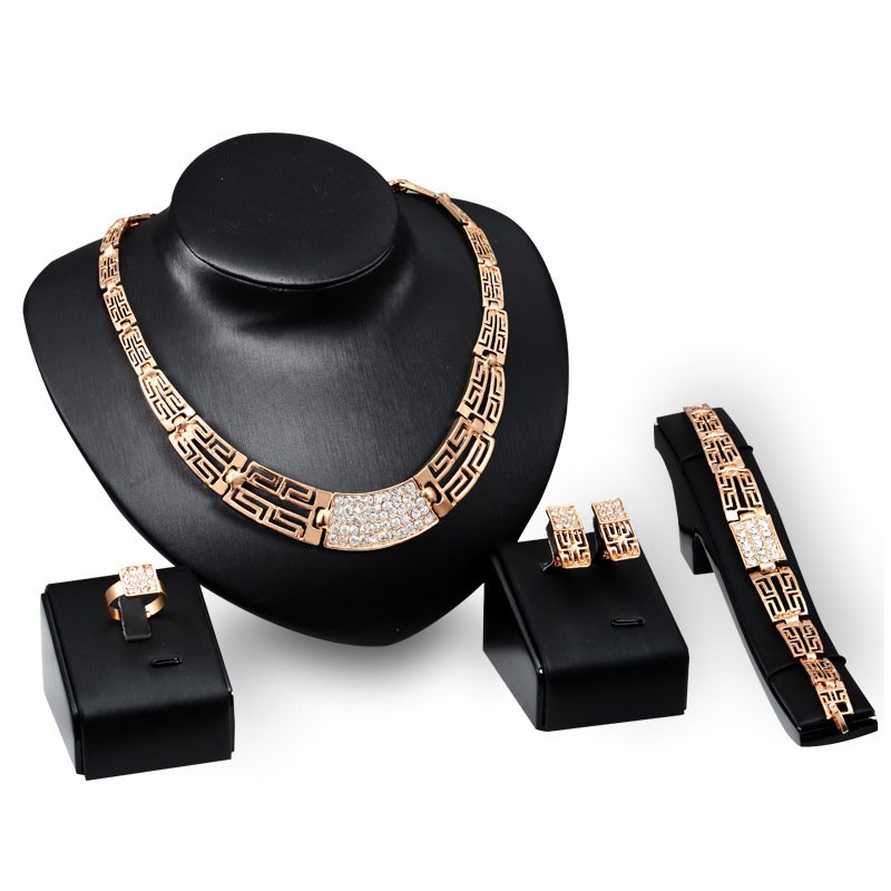 Fashion 18K Gold Plated Jewelry Set Earrings 5 Fashion 18K Gold Plated Jewelry Set Earrings 5