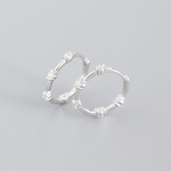 Geometric Micro Inlay Exaggerated Design Earrings Earrings 7