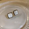 Silver Needle Geometric Square Earrings Are Small Exquisite And Simple Earrings 11 Silver Needle Geometric Square Earrings Are Small Exquisite And Simple Earrings 11