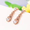 Ladies Autilite Gold Plated Earring Earrings 11