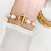 Round Gold Bracelet Pearl Bracelet Bracelets 10 Round Gold Bracelet Pearl Bracelet Bracelets 10