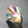 Colorful leaf ladies ring Rings 13