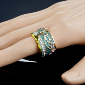 Tree of Life Gold Plated Ring Rings