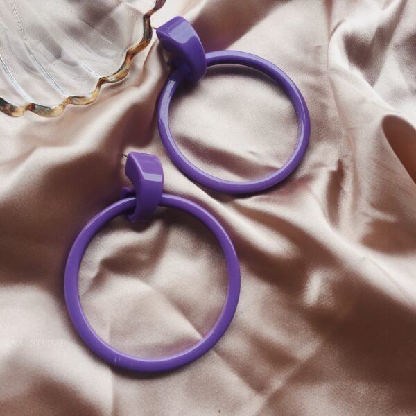 Big circle exaggerated Earrings Earrings 4