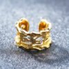 Openwork gold-plated ring Rings 11