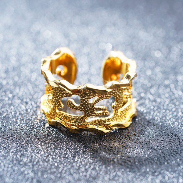 Openwork gold-plated ring Rings 6