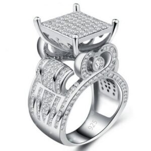 European and American fashion fine diamond ring Rings European and American fashion fine diamond ring Rings