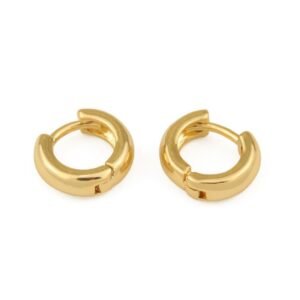 8K Gold Minimalist Earrings Earrings