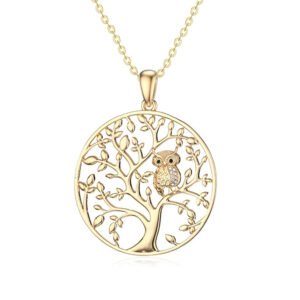 Fashion Gold Hollow Tree Of Life Necklace Crystal Bird Owl Pendant Statement Necklaces For Women Sweater Chain Jewelry Necklaces Fashion Gold Hollow Tree Of Life Necklace Crystal Bird Owl Pendant Statement Necklaces For Women Sweater Chain Jewelry Necklaces