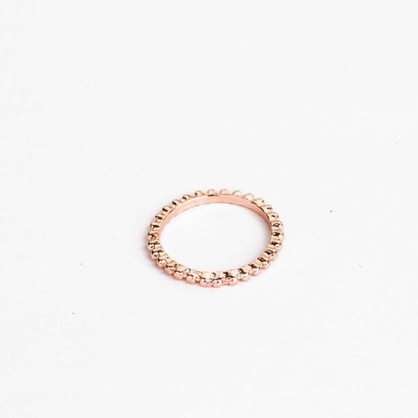 European And American Jewelry Rose Gold Stackable Diamonds Set Of Five Sets Of Rings BohemiaJ Rings 12