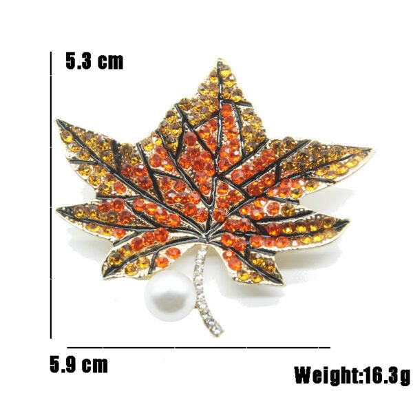 Maple Leaf Brooch Accessories 8
