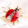 Cartoon ladybug alloy brooch Other 10