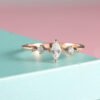 Accessories Wish Horse Eye Diamond Plating Rose Gold Ladies Ring Promos25 8