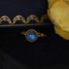 S925 Pure Silver Natural Gem Ring For Women Rings 13