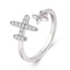 Charm Adjustable Plane Ring Women Promos20 10 Charm Adjustable Plane Ring Women Promos20 10