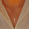 Simple Fashion Cross Gold And Silver Pendant Necklace Necklaces 7