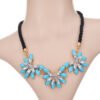 Clavicle Chain Beach Vacation Wind Sun Flower Short Necklace Retro Three Flower Necklace Korean Wholesale Necklaces 21