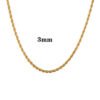 18k gold-plated chain Necklaces 11