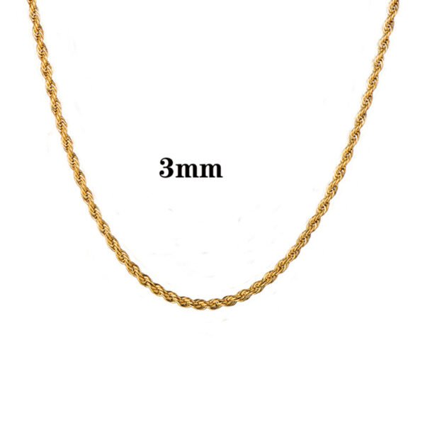 18k gold-plated chain Necklaces 3