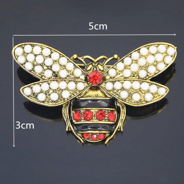 Retro cute little bee brooch Accessories 3