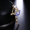 Rhythmic Gymnastics Pearl Brooch Accessories 12