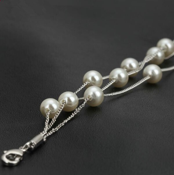 The  Pearl Bracelet Necklace  Gold Jewelry For Women Gift Party Wholesale Bracelets 5
