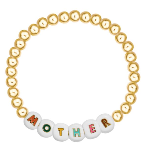 Fashion simple dice bracelet letter bracelet Bracelets 7