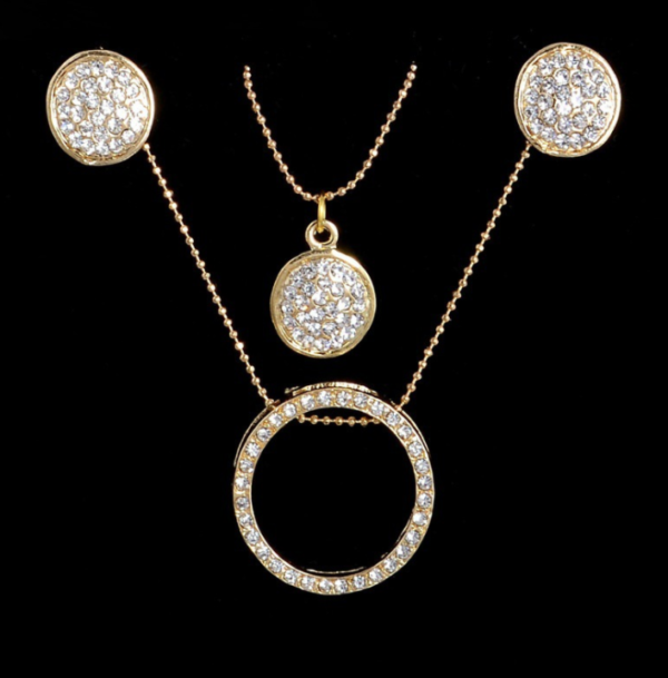 Jewelry set gold women Accessories 4