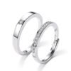 Couple Ring A Pair Of Men And Women With Diamonds Rings 9
