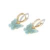 Light luxury style zircon earrings glitter butterfly earrings Earrings 4
