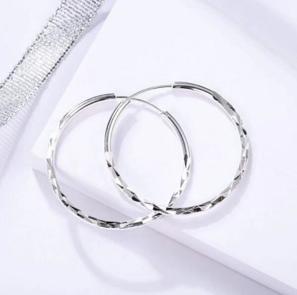 18k gold plated hoop earrings Earrings 8