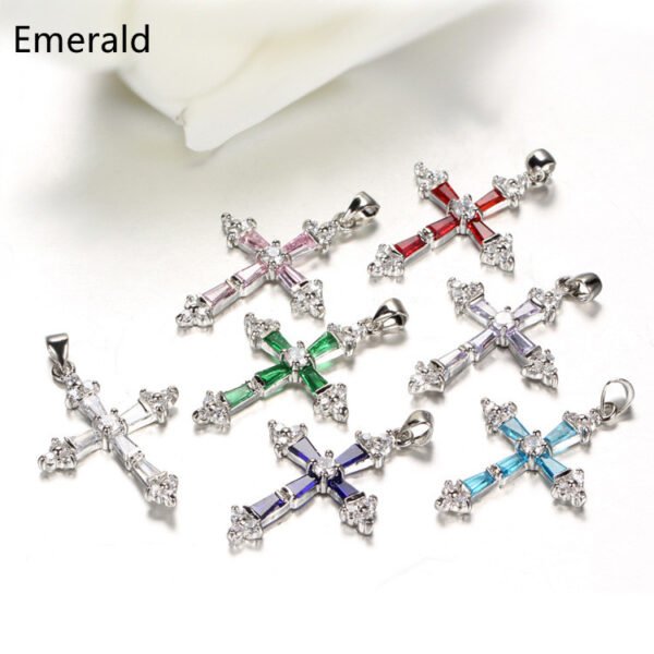 Simple Cross Pendant Women’s Money Decorated With Micro Accessories 7