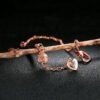 Rose Gold Plated Zircon Bracelet Bracelets 15 Rose Gold Plated Zircon Bracelet Bracelets 15